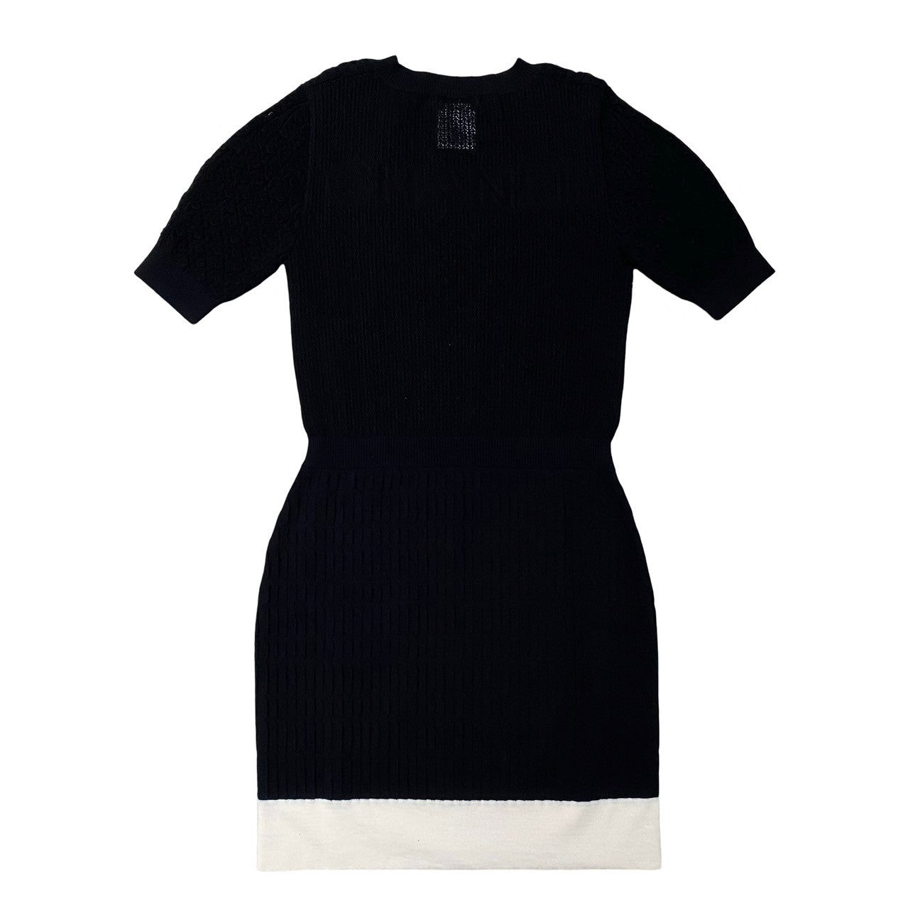 CHANEL one piece cotton black 36