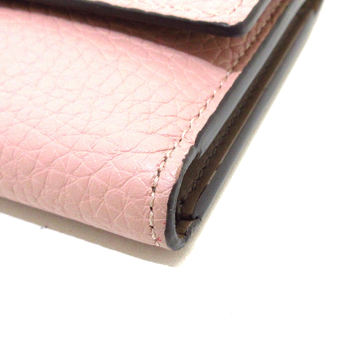 Louis Vuitton Pink Leather Capucines wallet accessories