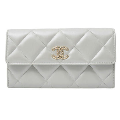 Chanel Matelasse Lambskin Long Wallet