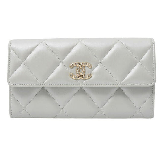 Chanel Matelasse Lambskin Long Wallet