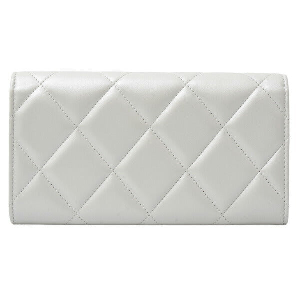 Chanel Matelasse Lambskin Long Wallet
