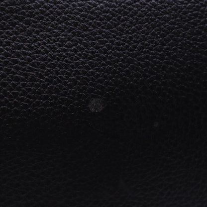 BURBERRYSs Clutch Bag Leather Black Auth 78604