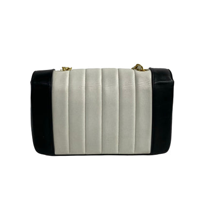 CHANEL Shoulder Bag lambskin white