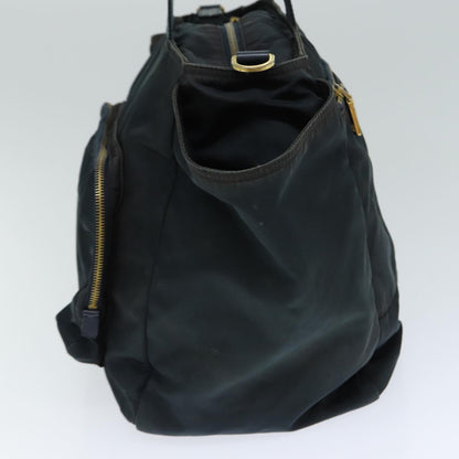 PRADA Tote Bag Nylon 2way Green Auth 79146