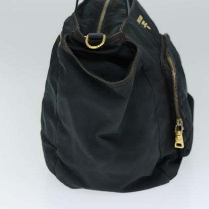 PRADA Tote Bag Nylon 2way Green Auth 79146