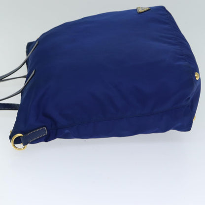 PRADA Tote Bag Nylon 2way Blue Auth 79151