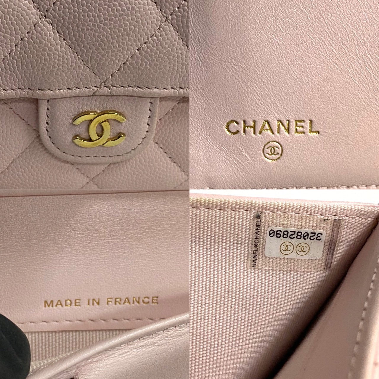 Chanel Matelasse Caviar Leather Wallet