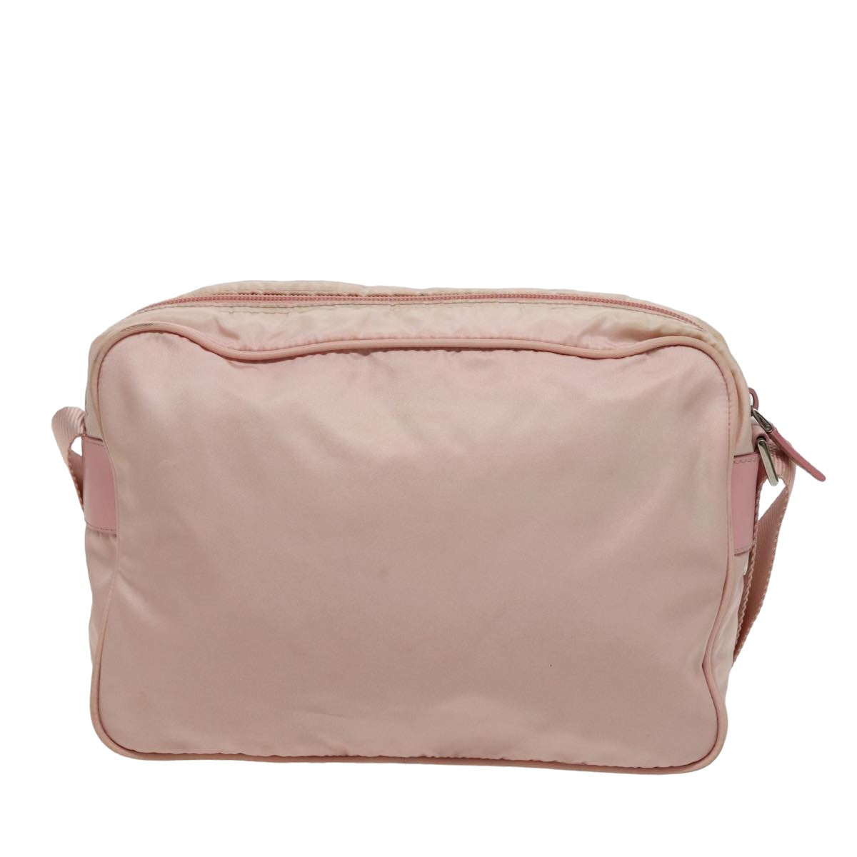 PRADA Shoulder Bag Nylon Pink Auth 79408