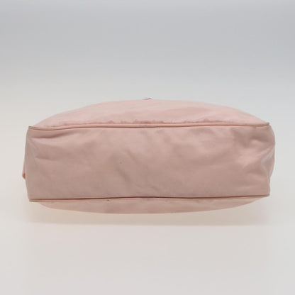 PRADA Shoulder Bag Nylon Pink Auth 79408