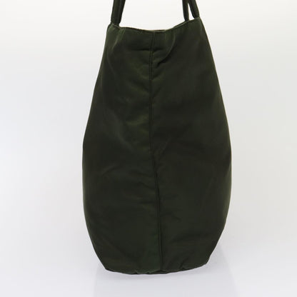 PRADA Tote Bag Nylon Khaki Auth 79522