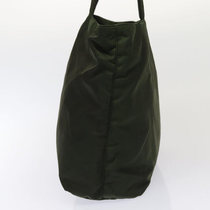 PRADA Tote Bag Nylon Khaki Auth 79522