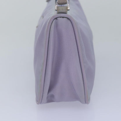 PRADA Accessory Pouch Nylon Purple Auth 79688