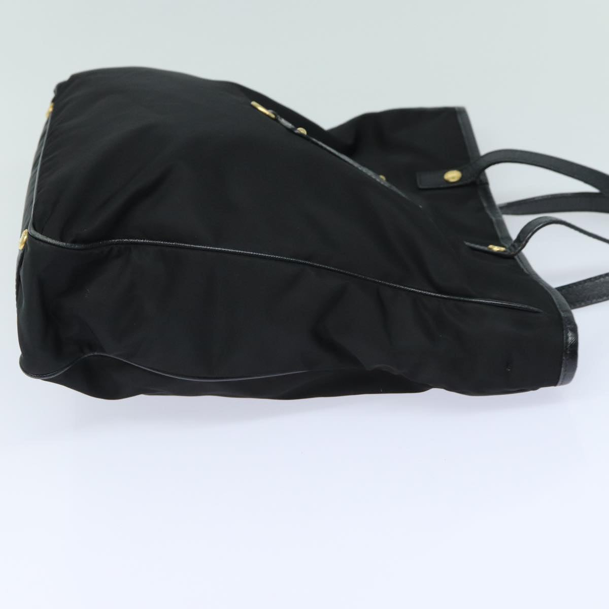 PRADA Tote Bag Nylon 2way Black Auth 79852