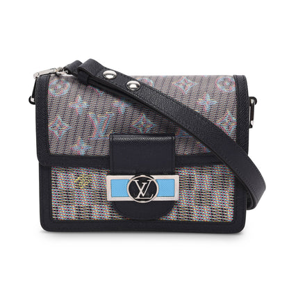 Louis Vuitton Blue Monogram LV Pop Mini Dauphine Bag