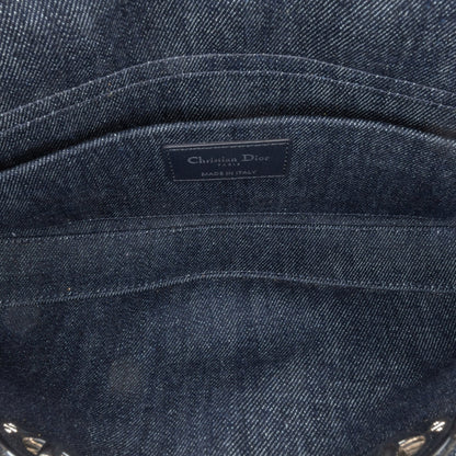 Medium Denim Cannage Eyelet Lady D Joy