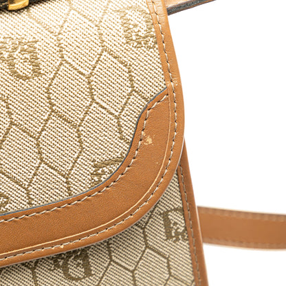 Honeycomb Coated Canvas Satchel
