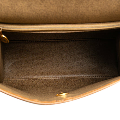 Honeycomb Coated Canvas Satchel
