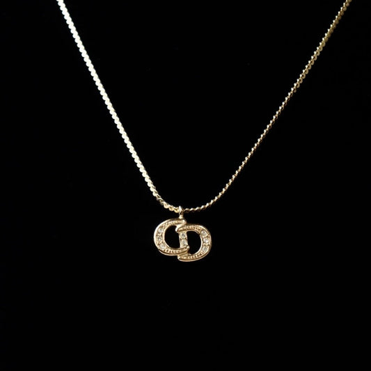 Rank SA ｜ Dior CD Necklace Rhinestone｜23082609