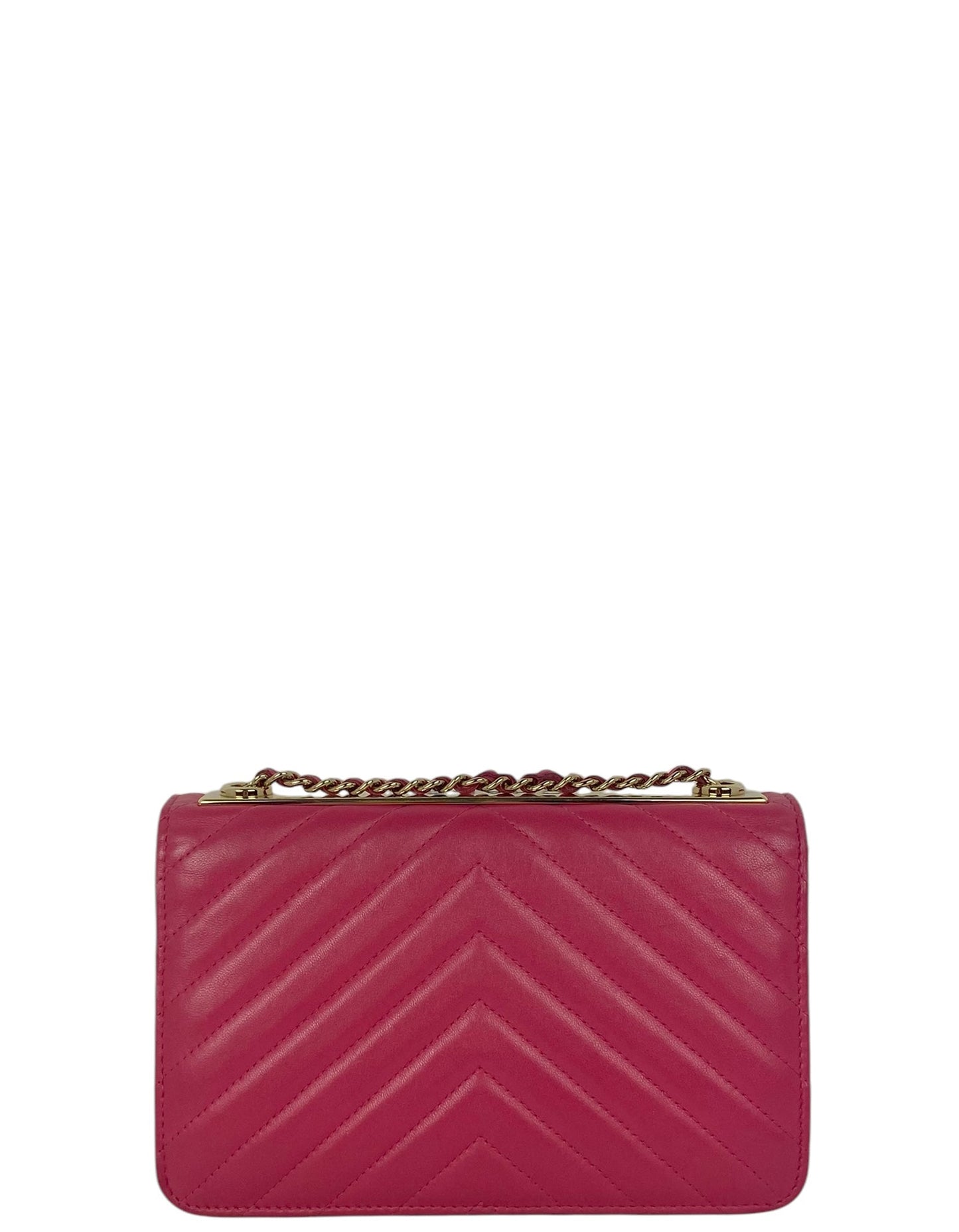 Chanel Pink Chevron Trendy CC WOC