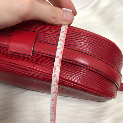 Louis-Vuitton Epi Rare Red Jeune Fille MM