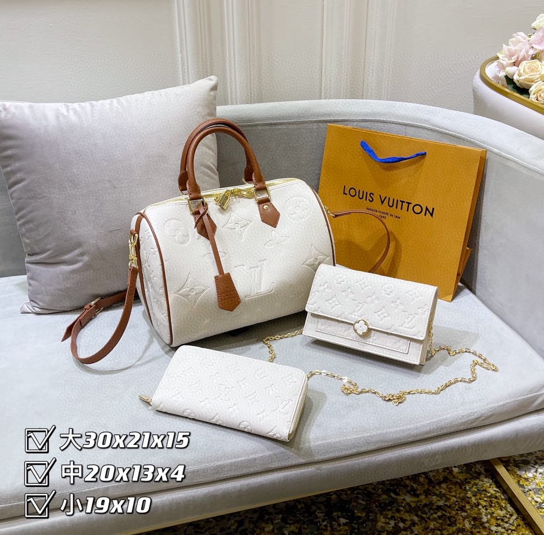 Louis Vuitton Speedy Handbag Sets