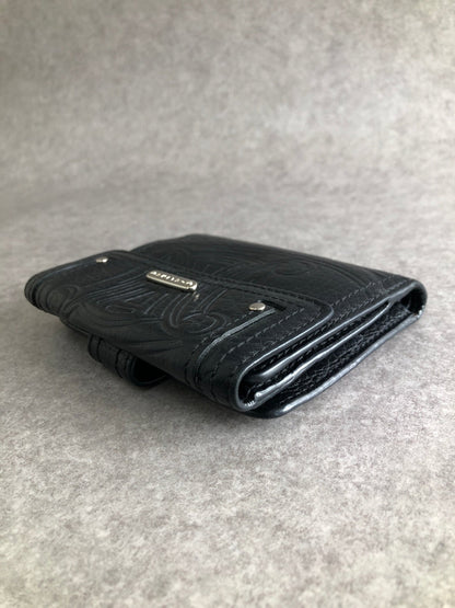 CELINE  Folded Wallet Black Vintage rd5jjk