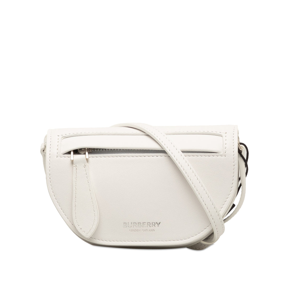 BURBERRY Mini Leather Olympia Crossbody Bag