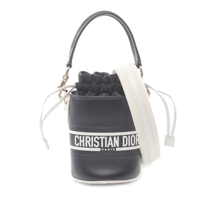 Micro Calfskin Vibe Drawstring Satchel