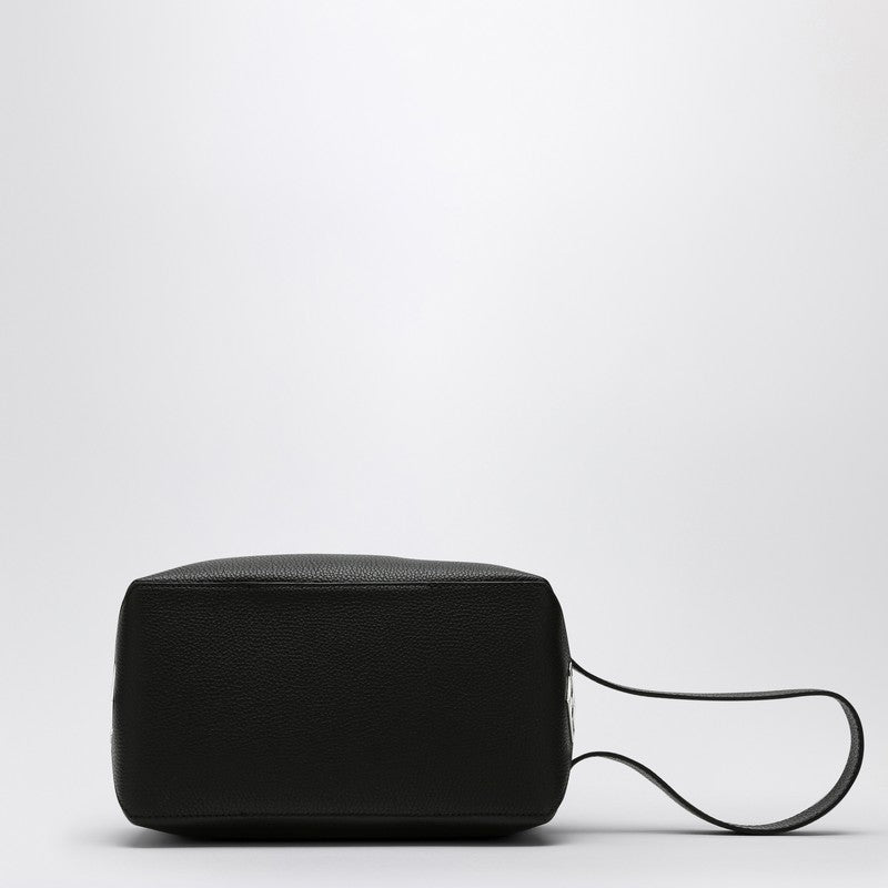 Fendi Fendi Roma Black Leather Beauty Case Men