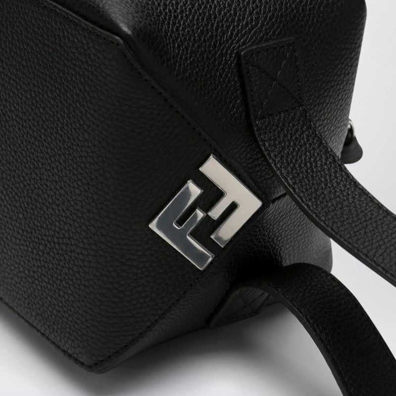 Fendi Fendi Roma Black Leather Beauty Case Men
