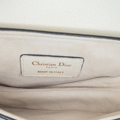 Mini Grained Calfskin Saddle Bag