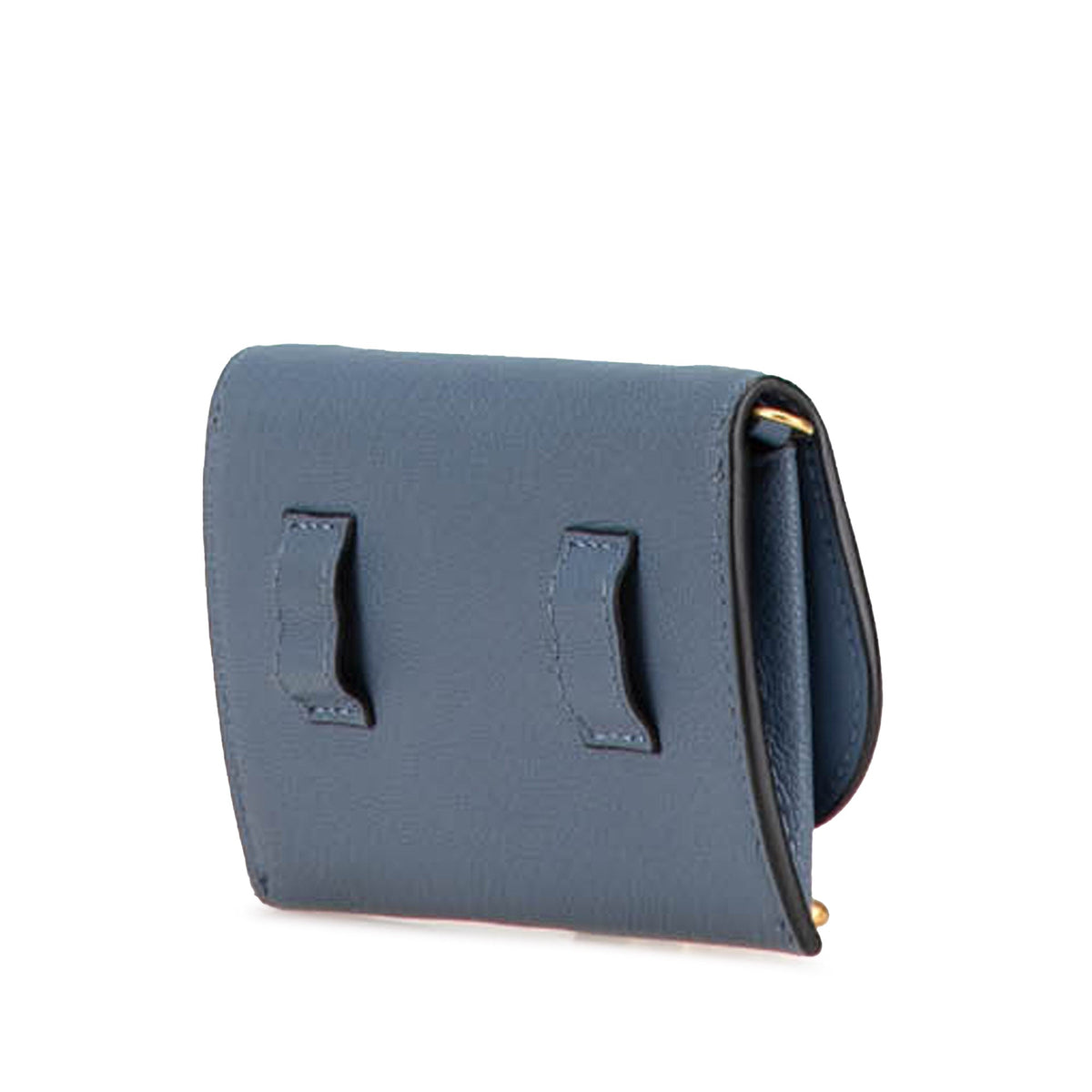 Nano Goatskin Saddle Chain Pouch