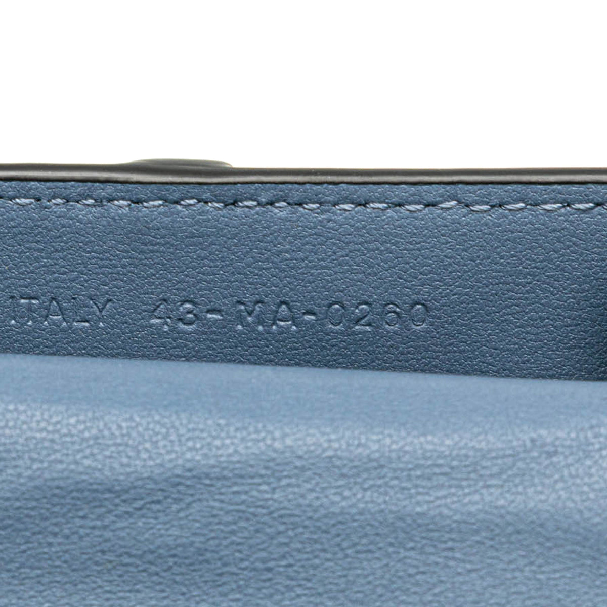 Nano Goatskin Saddle Chain Pouch