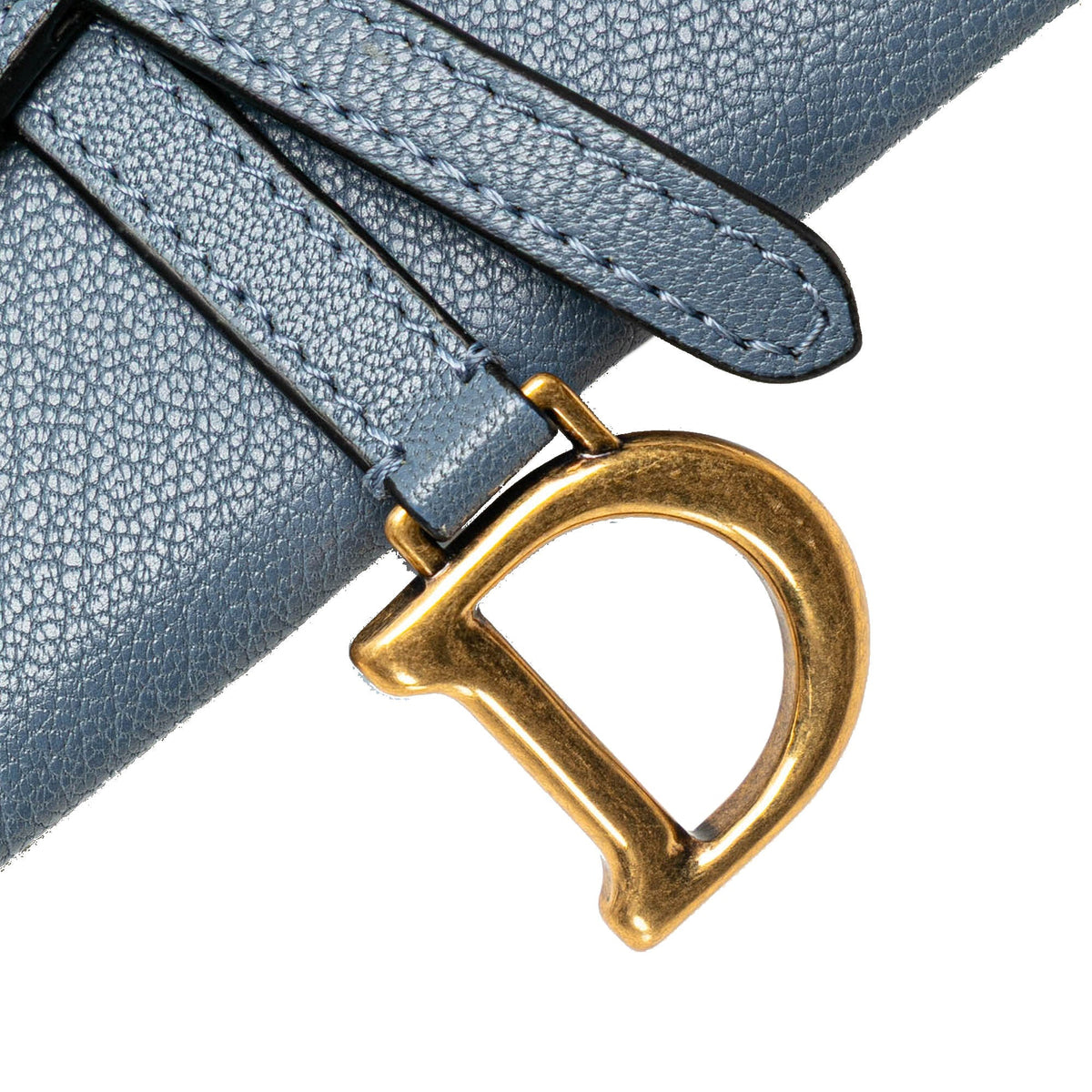 Nano Goatskin Saddle Chain Pouch
