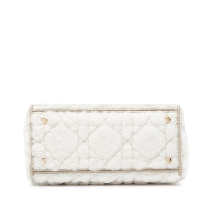 Medium Shearling Cannage Lady D-Lite