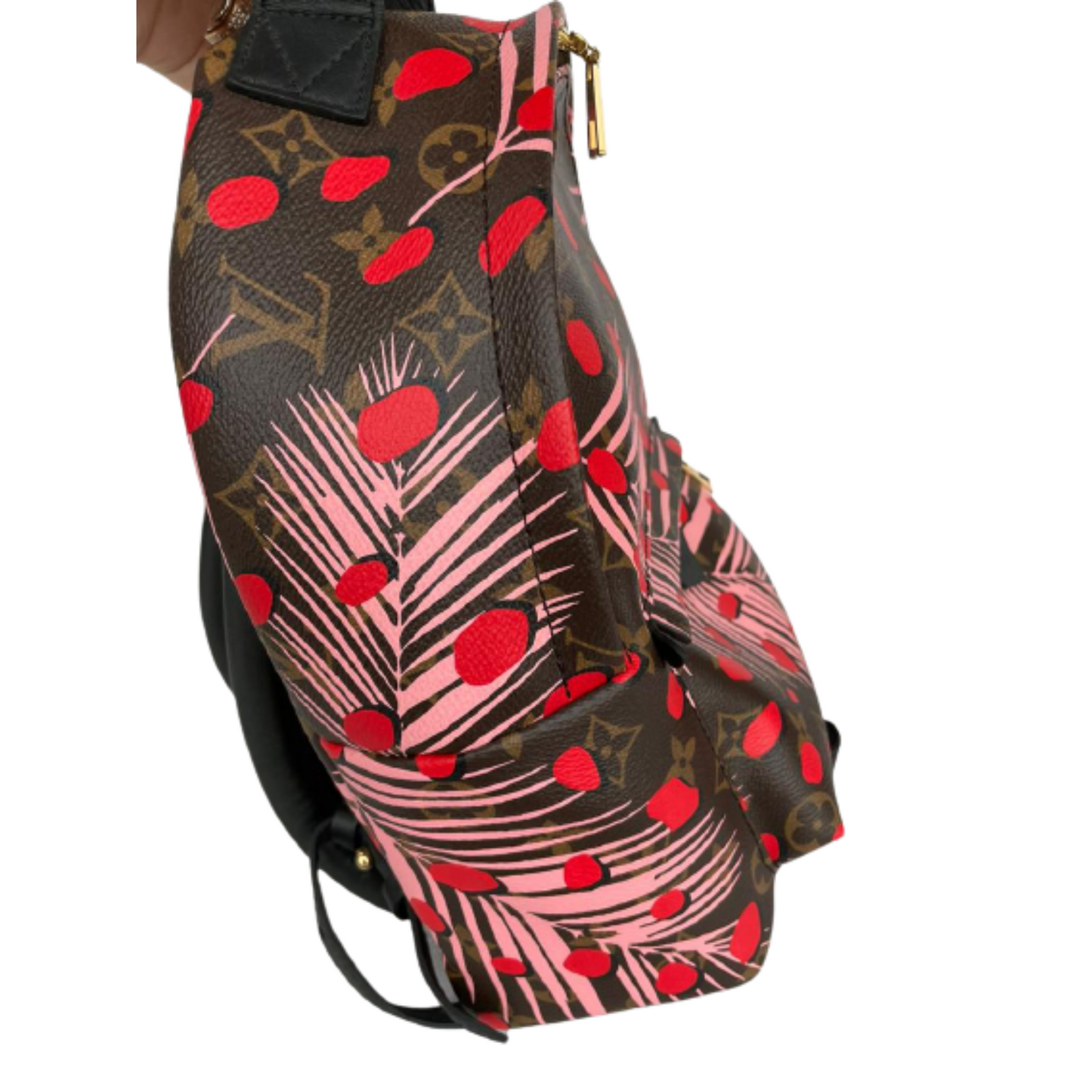 Louis-Vuitton Jungle Dots Palm Springs Backpack Canvas GHW