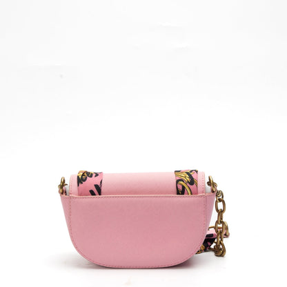 Versace Jeans Couture Pink Chain Crossbody Bag