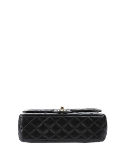 Chanel Crystal Top Handle Classic Flap Bag.