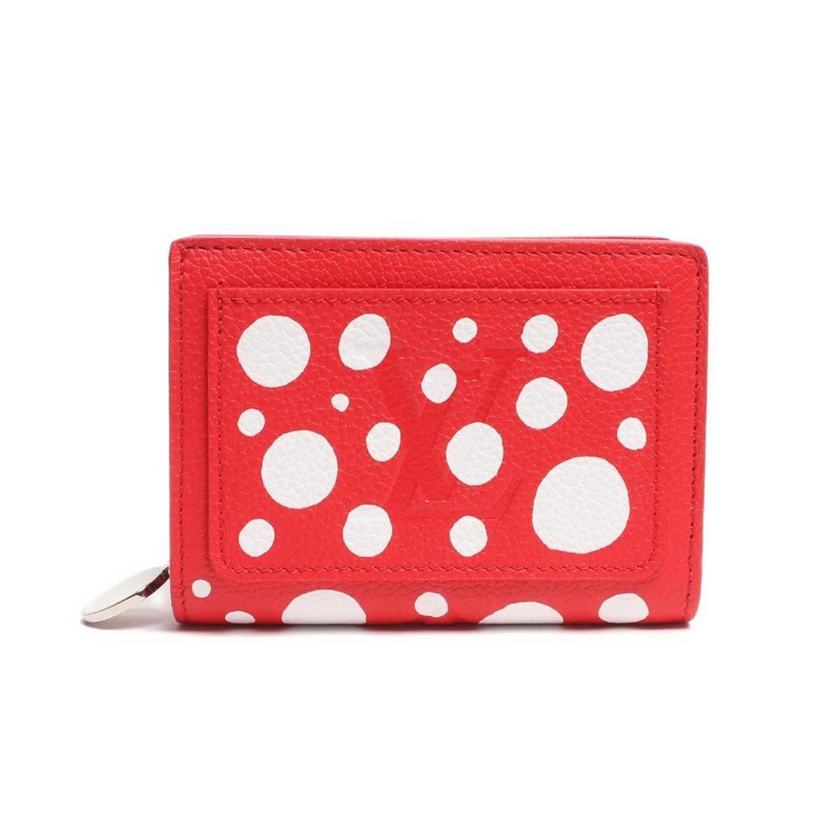 Louis Vuitton Monogram Empreinte Round Zipper Bi-Fold Wallet Long Wallet M82103 in Pristine Red ITR9VE124TXO