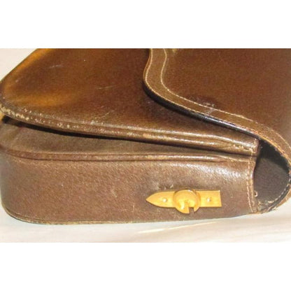Gucci Vintage Purses Brown Soft Gg Supreme Clutch