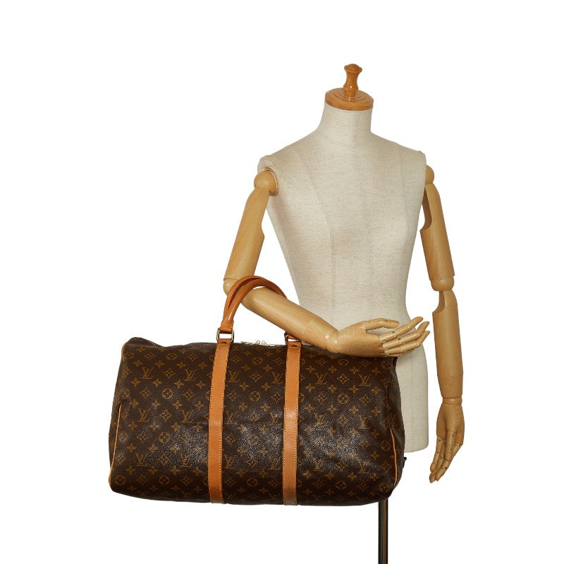 Louis Vuitton Vintage Keepall 50 Boston Bag Travel Bag M41426 Brown