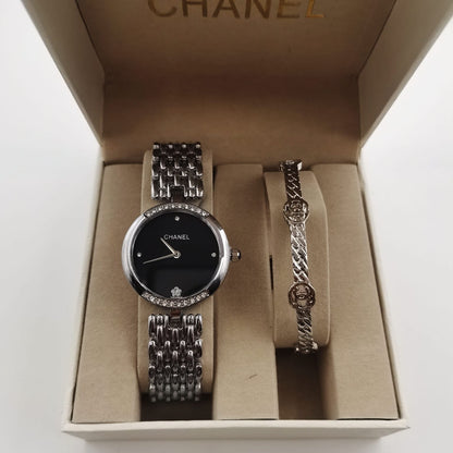 Chanel Watch and Bangle Set