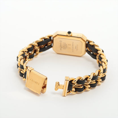 CHANEL PREMIER L GP  leather QZ Black