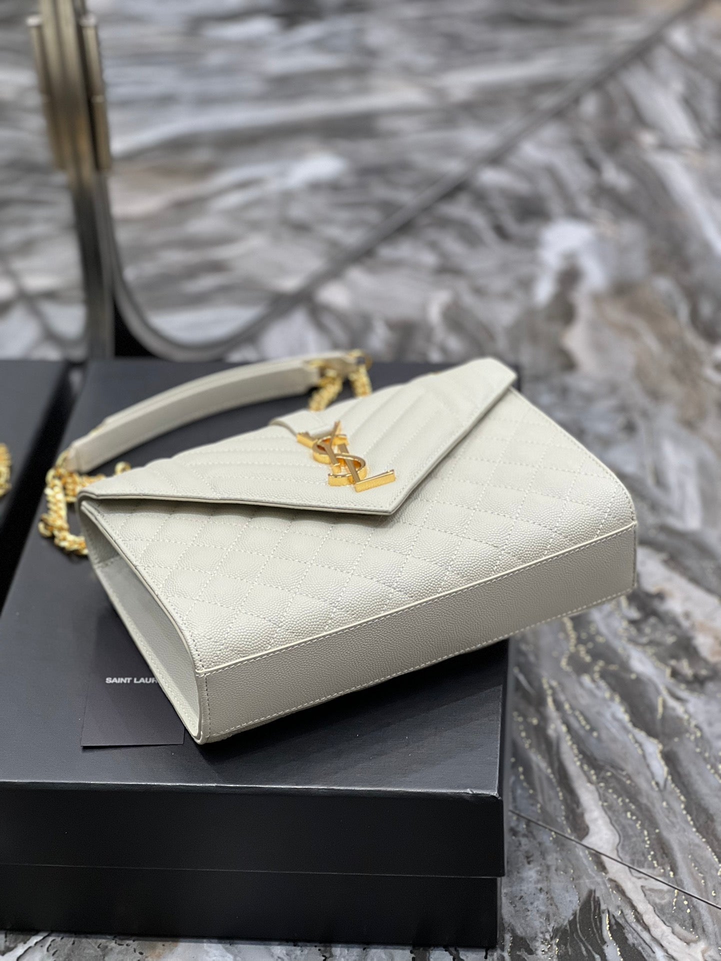 Yves Saint Laurent Envelope Medium Chain Bag