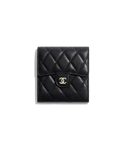 Chanel Classic Small Flap Wallet Black best quality