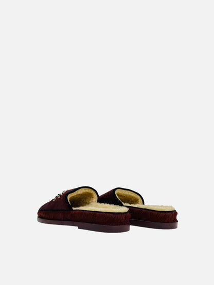 CHANEL Pre-Fall 2022 Burgundy Size EU 39 Flats