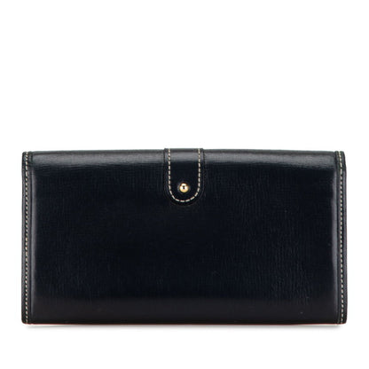 Louis Vuitton Ancre Navy Leather Coin Purse/Coin Case