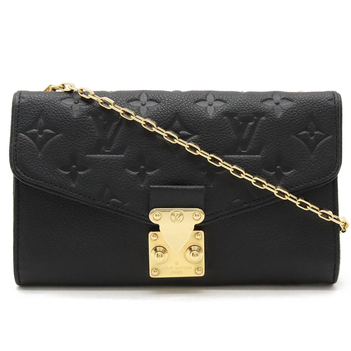 Louis Vuitton  Monogram Empreinte Chain/Shoulder Wallet
