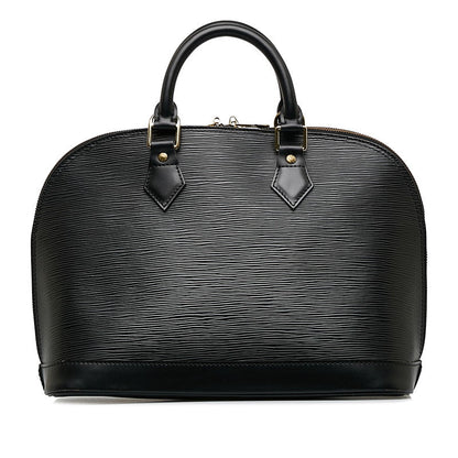 Louis Vuitton Epic Alma Handbag M52142 Noir Black Leather  Louis Vuitton