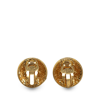 Chanel Vintage Coco Stitch Earring G   Chanel
